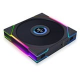 Lian Li UNI FAN TL 140 LCD ventilateur de boîtier RGB  Noir, 140 x 144 x 28 mm