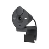 Logitech Brio 300, Webcam Noir