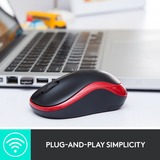 Logitech M185, Souris Gris, 1000 dpi, Vente au détail