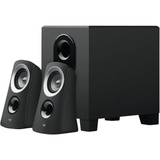 Logitech Speaker System Z313, Haut-parleur PC Noir/Argent, Vente au détail