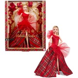 Mattel Barbie Signature - Holiday Doll - 2024 Holiday Barbie, Poupée 