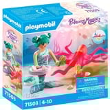 Princesse Magic - Sirène avec pieuvre aux couleurs changeantes, Jouets de construction