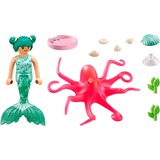 PLAYMOBIL Princesse Magic - Sirène avec pieuvre aux couleurs changeantes, Jouets de construction 71503