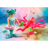 PLAYMOBIL Princesse Magic - Sirène avec pieuvre aux couleurs changeantes, Jouets de construction 71503
