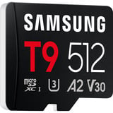 Samsung T9 microSDXC 512 GB, Carte mémoire Noir
