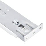 SilverStone RMS06-22 Kit rail d’étagère, Support Argent, Kit rail d’étagère, Argent, SPCC, 45000 kg, 22U, 570 mm