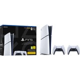 Sony PlayStation 5 Digital Edition (Slim) - 825 Go + 2 manettes sans fil DualSense, Console de jeu Blanc/Noir