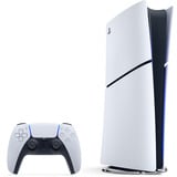 Sony PlayStation 5 Digital Edition (Slim) - 825 Go + 2 manettes sans fil DualSense, Console de jeu Blanc/Noir