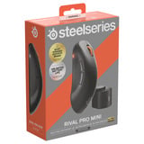 SteelSeries Rival Pro Mini, Souris gaming Noir, 100 - 42 000 DPI, 8K, UWB / 6 GHz