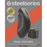 SteelSeries Rival Pro Mini, Souris gaming Noir, 100 - 42 000 DPI, 8K, UWB / 6 GHz