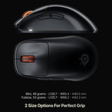 SteelSeries Steelseries Rival Pro WL Mini - BK, Souris gaming Noir