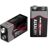 Ansmann Piles alcalines Red E-Block, Batterie 2x E-Block (bloc de 9 volts)