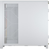 Corsair FRAME 5000D RS ARGB boîtier midi tower Blanc | 4x USB-A | 1x USB-C | RGB | Verre Trempé