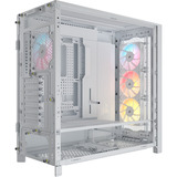 Corsair FRAME 5000D RS ARGB boîtier midi tower Blanc | 4x USB-A | 1x USB-C | RGB | Verre Trempé