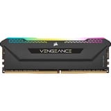 Corsair Vengeance RGB PRO SL 16 Go DDR4-3200 (2x 8 Go) mémoire vive Noir, CMH16GX4M2Z3200C16, XMP 2.0