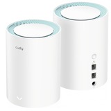 Cudy AC1200 Gigabit Mesh Wi-Fi System (2-Pack), Routeur maillé Blanc