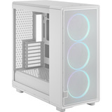 Fractal Design  boîtier midi tower Blanc | 2x USB-A | 1x USB-C | RGB | Window