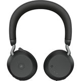 Jabra Evolve2 75 casque on-ear Noir, Link380a, Microsoft Teams