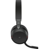 Jabra Evolve2 75 casque on-ear Noir, Link380a, Microsoft Teams