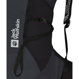 Jack Wolfskin Pré-éclairage de l'évent 20, Sac à dos Noir