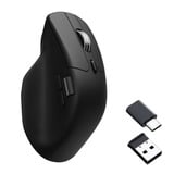 Keychron M6S-A72 Wireless, Souris gaming Noir, 100 - 26000 DPI, USB-C / Bluetooth 5.1 / 2.4 GHz