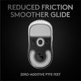 Logitech G PRO X SUPERLIGHT, Souris gaming Blanc, 100 - 25 600 dpi