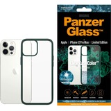 PanzerGlass ClearCaseColor iPhone 12 Pro Max, Housse/Étui smartphone Transparent/vert foncé