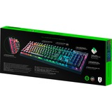 Razer BlackWidow V4 X RGB clavier gaming mécanique Noir, Layout US (QWERTY), Razer certified Mechanical Green Switches, 100%