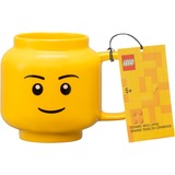 Room Copenhagen Mug LEGO en céramique - Garçon, grand, Coupe Jaune