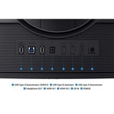 Samsung G75F écran plat de PC 101,6 cm (40") 5120 x 2160 pixels WUHD LCD Noir 4K UHD Moniteur UltraWide gaming incurvé  Noir, 101,6 cm (40"), 5120 x 2160 pixels, WUHD, LCD, 1 ms, Noir