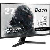 iiyama G-Master Black Hawk G2740QSU-B1 27" Moniteur gaming  Noir, 68,6 cm (27"), 2560 x 1440 pixels, Wide Quad HD, LED, 1 ms, Noir