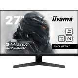 iiyama G-Master Black Hawk G2740QSU-B1 27" Moniteur gaming  Noir, 68,6 cm (27"), 2560 x 1440 pixels, Wide Quad HD, LED, 1 ms, Noir