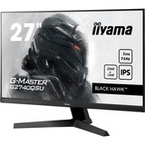 iiyama G-Master Black Hawk G2740QSU-B1 27" Moniteur gaming  Noir, 68,6 cm (27"), 2560 x 1440 pixels, Wide Quad HD, LED, 1 ms, Noir
