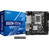 ASRock B660M-ITX/AC, Socket 1700 carte mère RAID, Gb-LAN, Sound, Mini-ITX