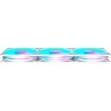 ASUS TUF Gaming TR120 ARGB Pack, 3 pièces, Ventilateur de boîtier Blanc/transparent