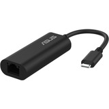 ASUS USB-C2500 V2 Ethernet, Carte réseau Noir, Avec fil, USB, Ethernet, Noir