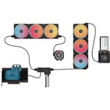 Corsair Combo pompe/réservoir iCUE LINK XD6 RGB ELITE LCD, Réservoir/Pompe Noir