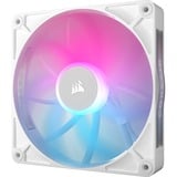 Corsair Corsair iCUE RX140 RGB Single, Ventilateur de boîtier Blanc,  4 broches PWM