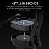 Corsair  2.1" Moniteur  Noir