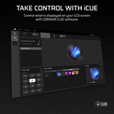 Corsair  2.1" Moniteur  Noir