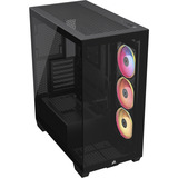 Corsair  boîtier midi tower Noir | 2x USB-A | 1x USB-C | Verre Trempé