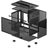 DeepCool CH160 MESH boîtier mini tower Noir | 2x USB-A | 1x USB-C