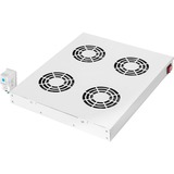 Digitus Unité de ventilation pour une installation variable de 483 mm (19"), Module de ventilation Gris