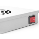 Digitus Unité de ventilation pour une installation variable de 483 mm (19"), Module de ventilation Gris