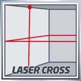 Einhell TE-LL 360, Laser Cross Ligne Noir/Rouge