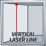 Einhell TE-LL 360, Laser Cross Ligne Noir/Rouge