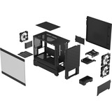 Fractal Design Pop Mini Air RGB boîtier midi tower Noir | 2x USB-A | RGB | Verre Trempé