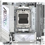 GIGABYTE X870I AORUS PRO ICE carte mère socket AM5 Blanc, RAID, 2,5Gb-LAN, WLAN, BT, Sound, Mini-ITX