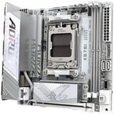 GIGABYTE X870I AORUS PRO ICE carte mère socket AM5 Blanc, RAID, 2,5Gb-LAN, WLAN, BT, Sound, Mini-ITX