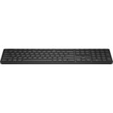 HP 495K dual-mode clavier Noir, Layout BE (AZERTY), 100%, BE (AZERTY), 100%, sans fil, Bluetooth